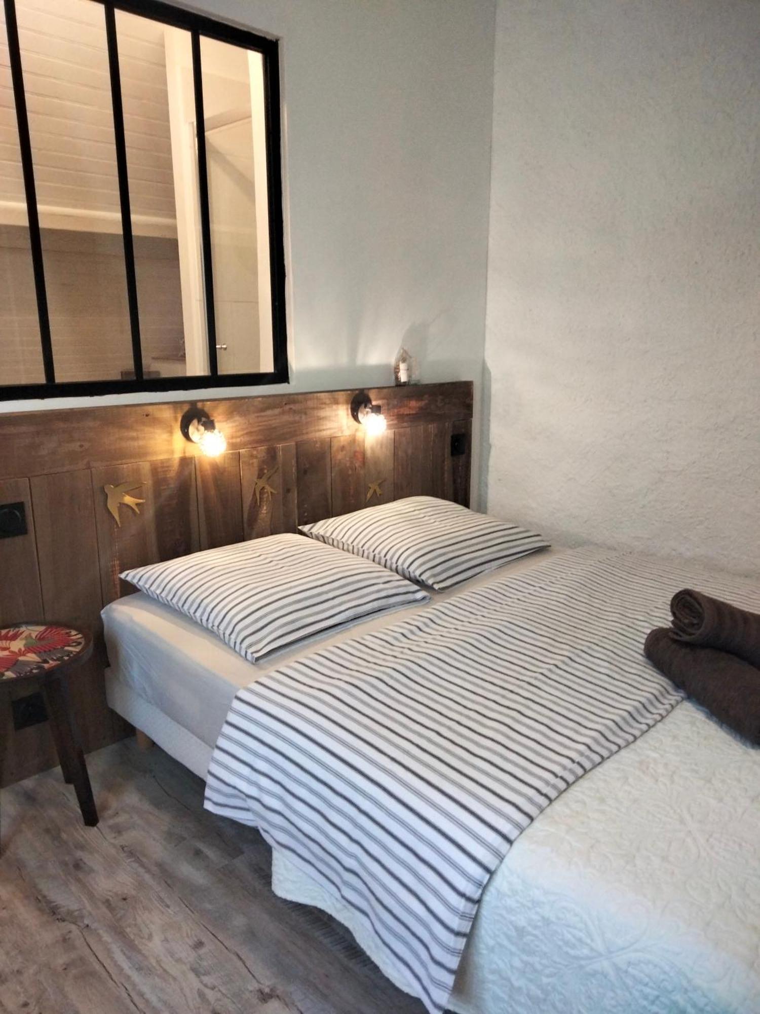 Chambre Telma 2 Pers Avec Piscine "Mon Lit Au Pre" Couples Ou Femmes Seulement Pontours المظهر الخارجي الصورة
